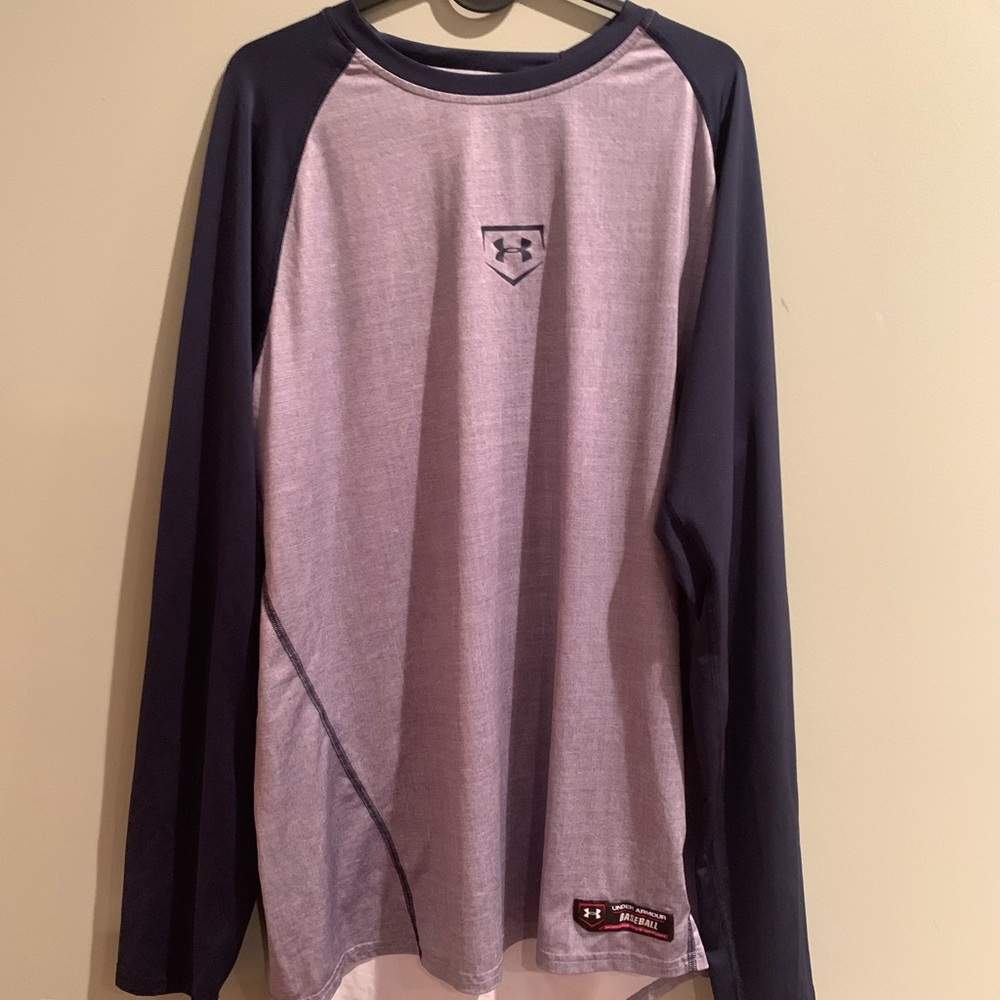 UA BASEBALL 3/4 sleeve baseball shirt